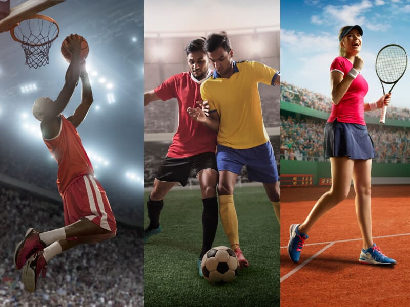 Sports betting action image representing live match moments on bdt222